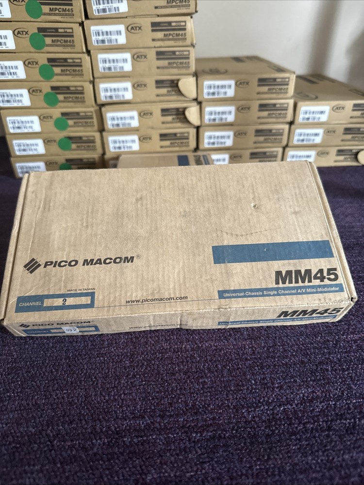 Pico Macom MM45-DDD Universal Chassis Single Mini-Modulator Channel DDD New