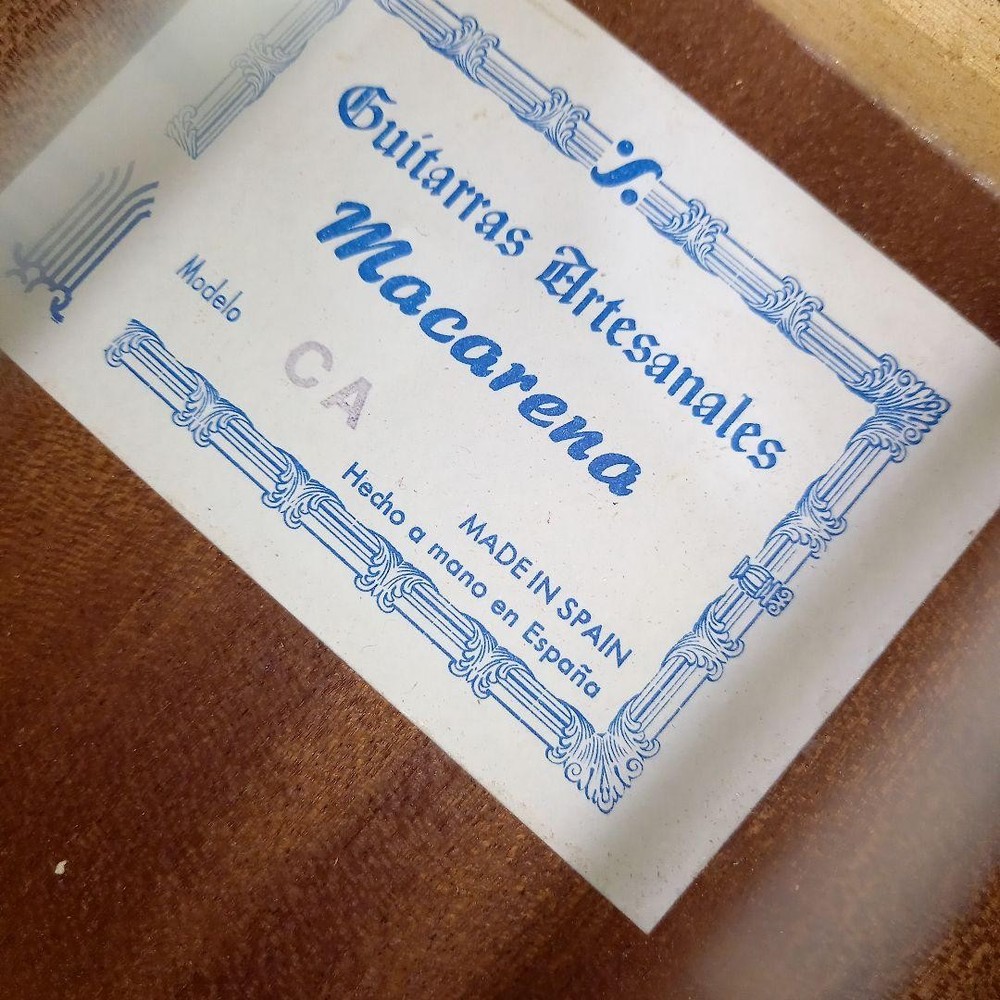 Excellent Macarena Classical Guitar Modelo CA Made in Spain