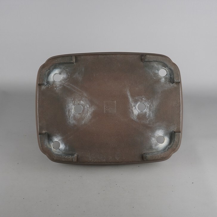 Eiraku Bonsai Pot Rectangular 35cm Unglazed Japanese Container Classic Style