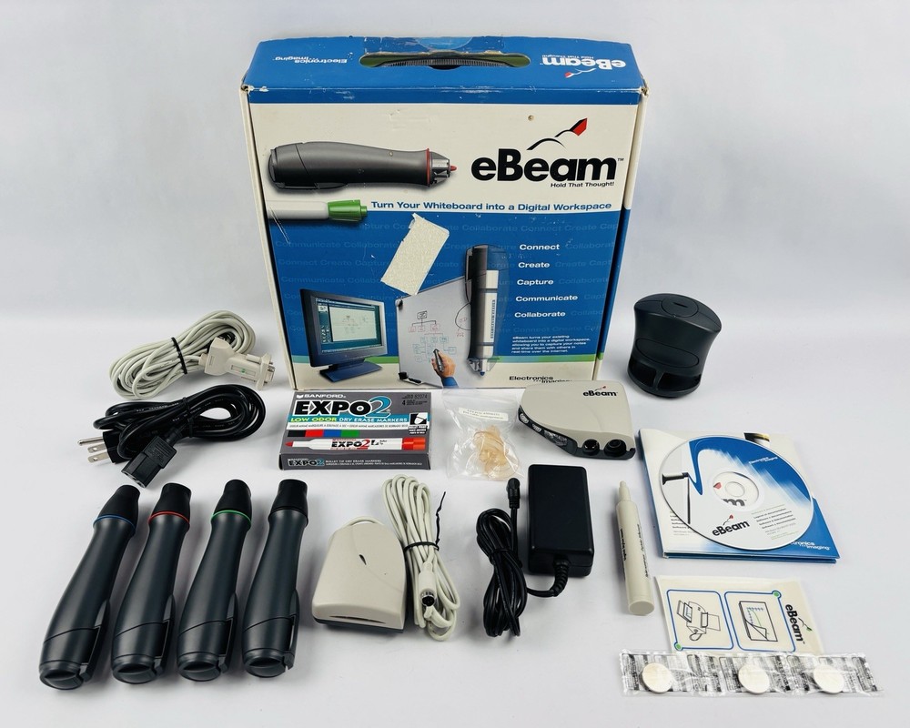 1999 eBeam Electronics Imaging Whiteboard Digital WorkSpace Kit
