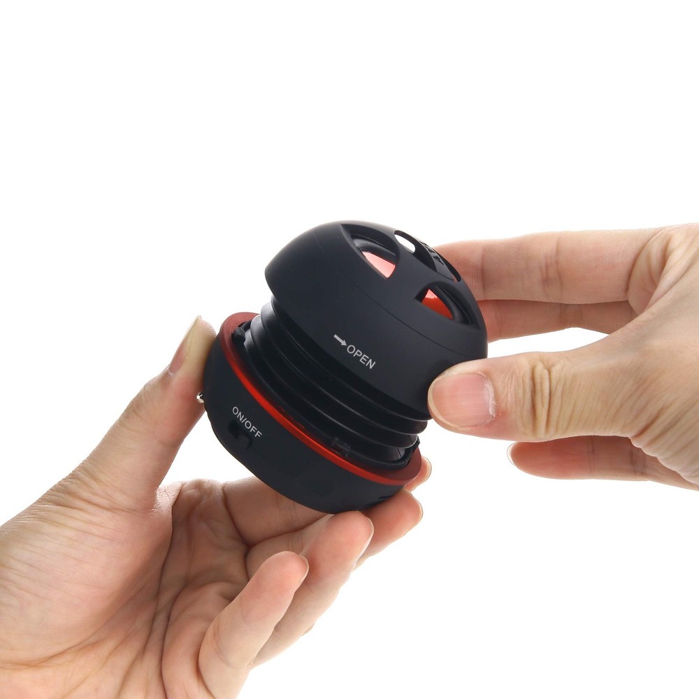 Mini Speaker System, Portable Plug-in Speaker with 3.5mm Aux Input, External ...