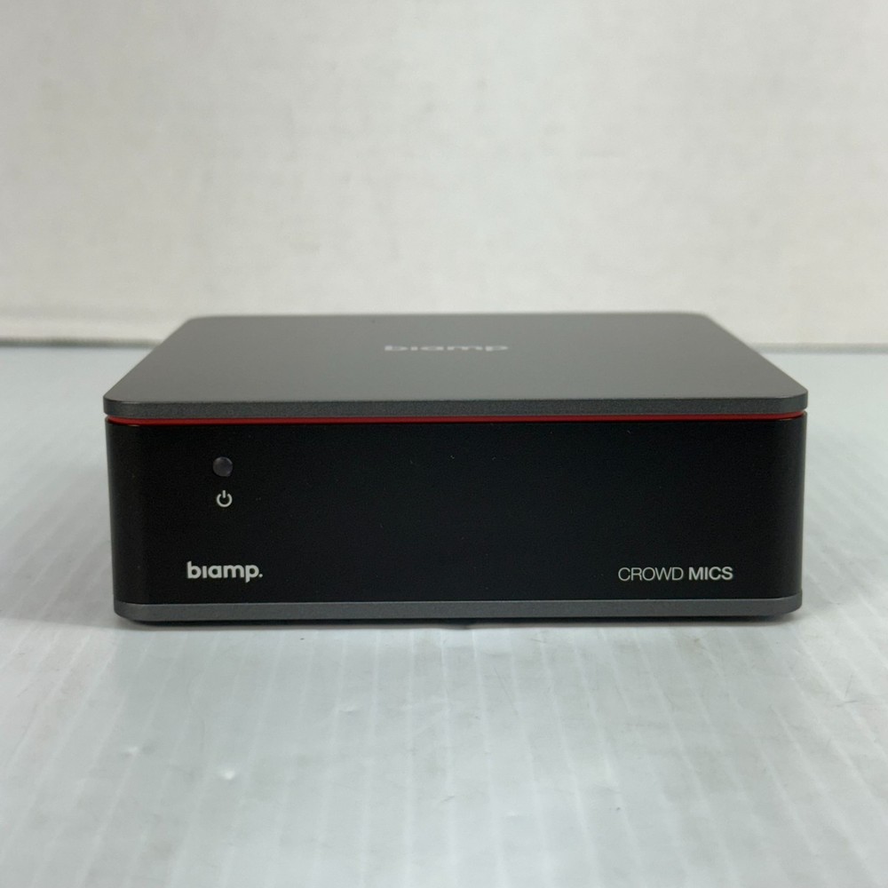Biamp Crowd Mics ATOM Wireless Audio Hub Excellent Condition