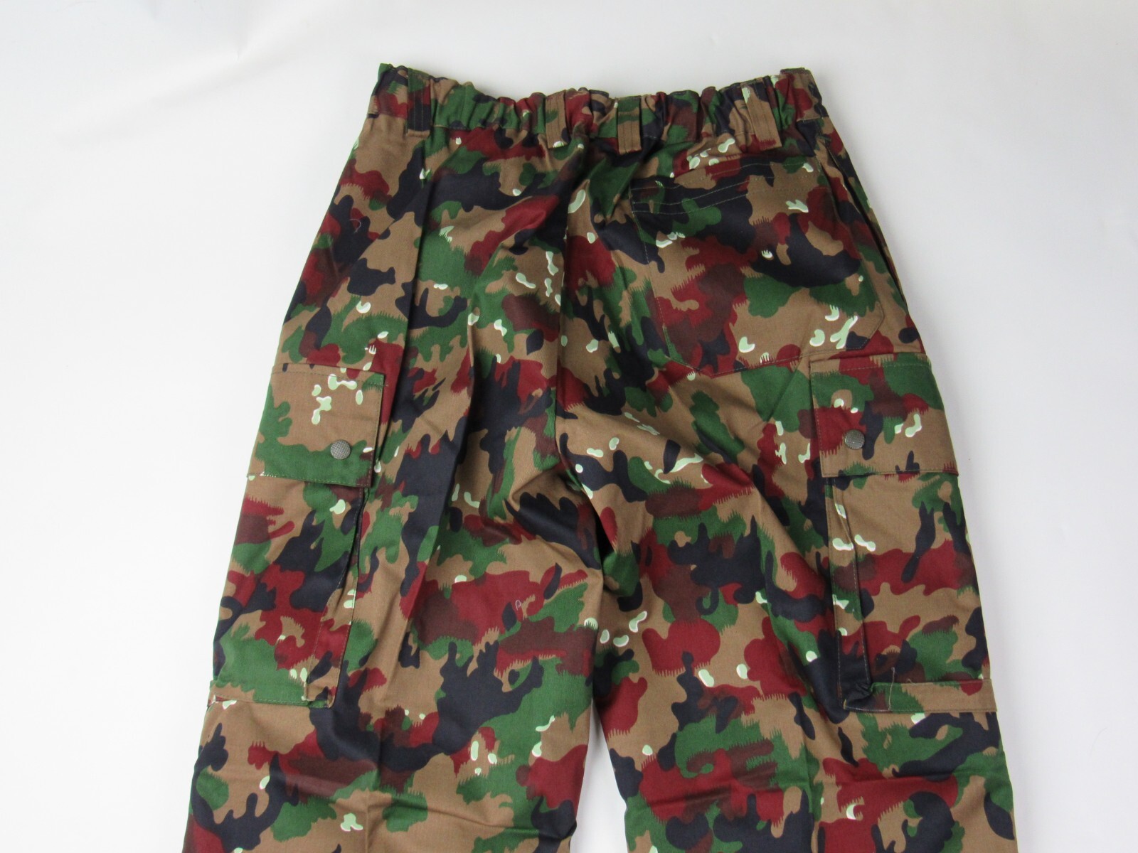 Vtg NOS New Swiss Army Alpenflage Combat Pant Camouflage Field M83 40/80 Sz S-L