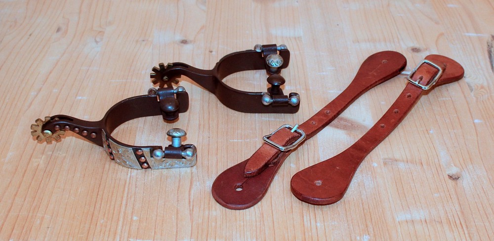 Western Show Spurs For Kids