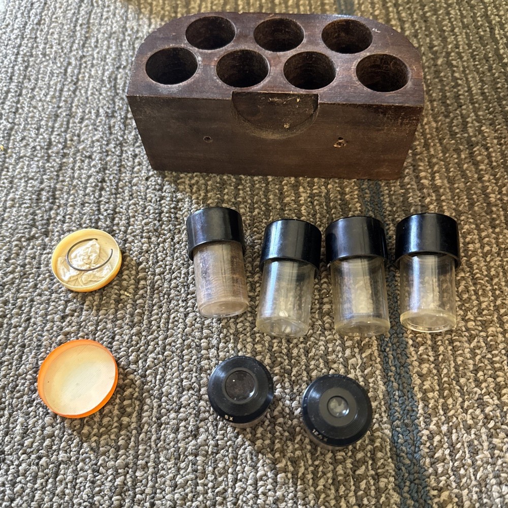 Spencer Buffalo Microscope U.S. NAVY WWII & Storage Box