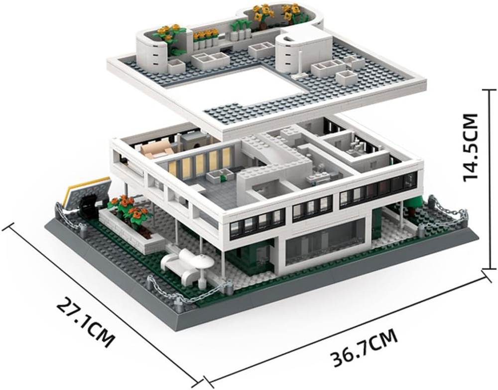 - Architect - Villa De Savoye - 1223 Pcs