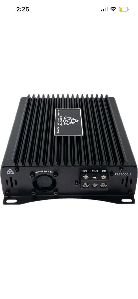 Trinity 3000.1 Monoblock Car Amplifier Class-D 3000 Watts RMS