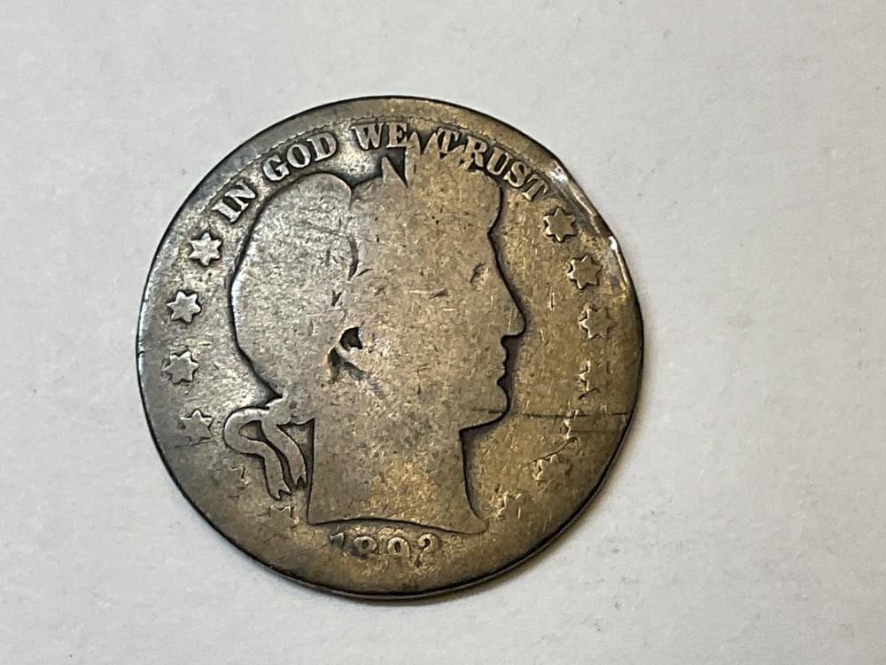 1892-S Barber Half