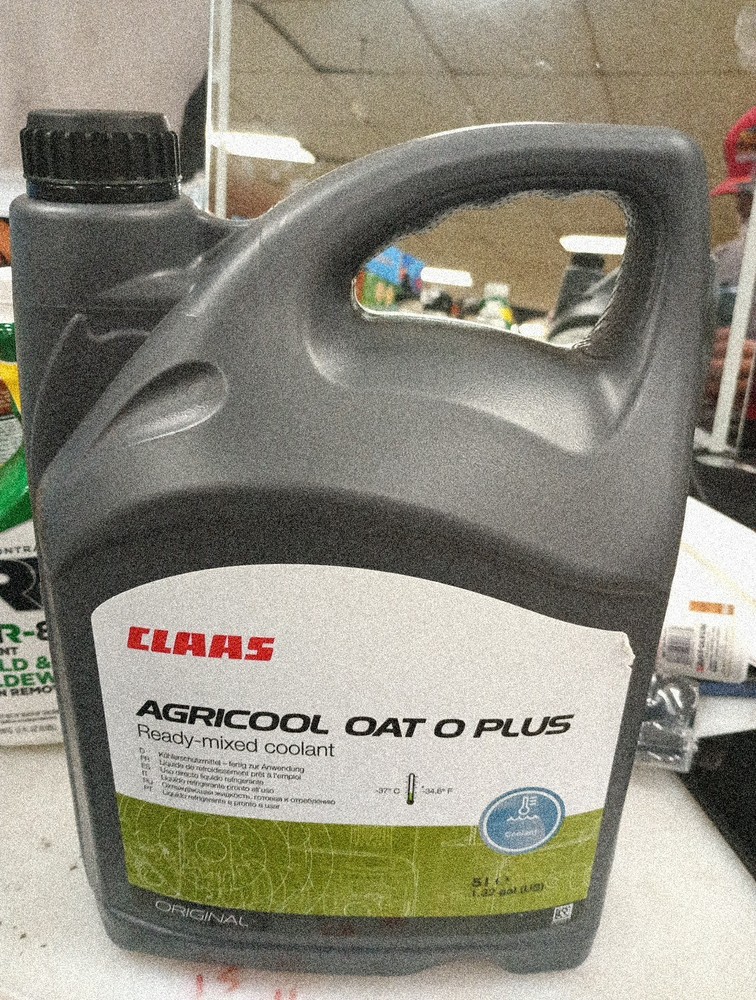 CLAAS AGRICOOL Oat O Plus Ready-Mixed Coolant -Gallon,   090