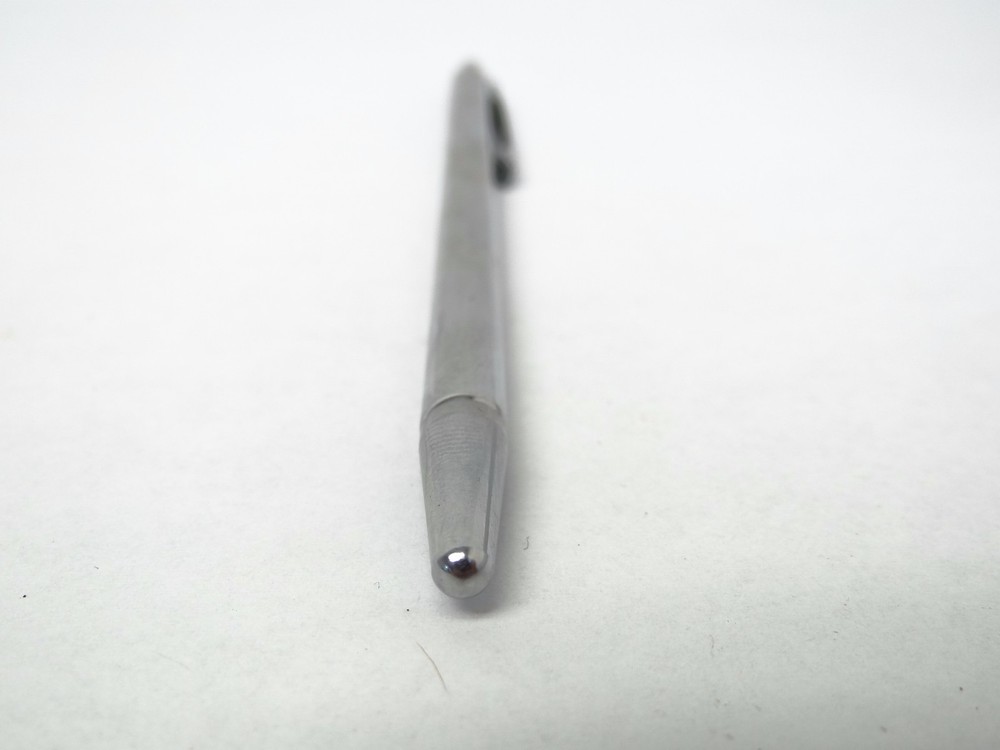Silver Metal Retractable Pointer Pen for Professors & Instructors -Made in Japan