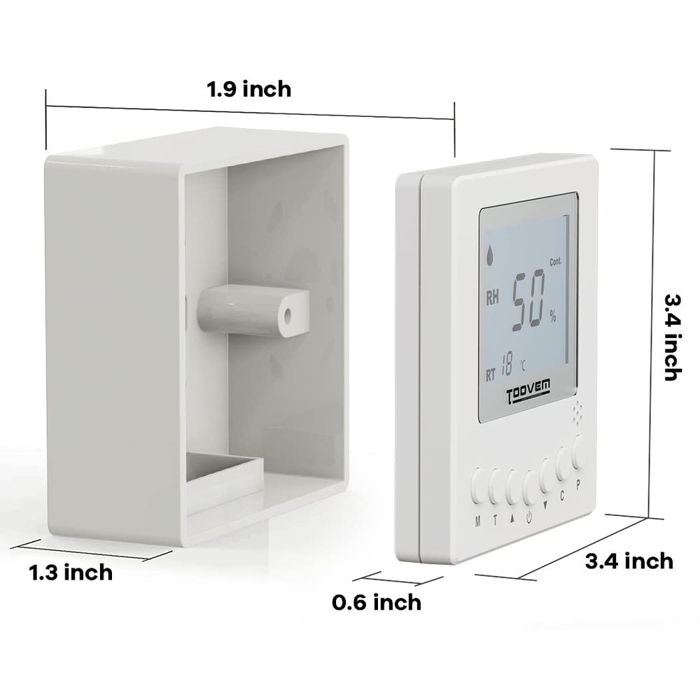 Remote Controller for Digital Humidity, Temperature, Adapt The Humidity Level