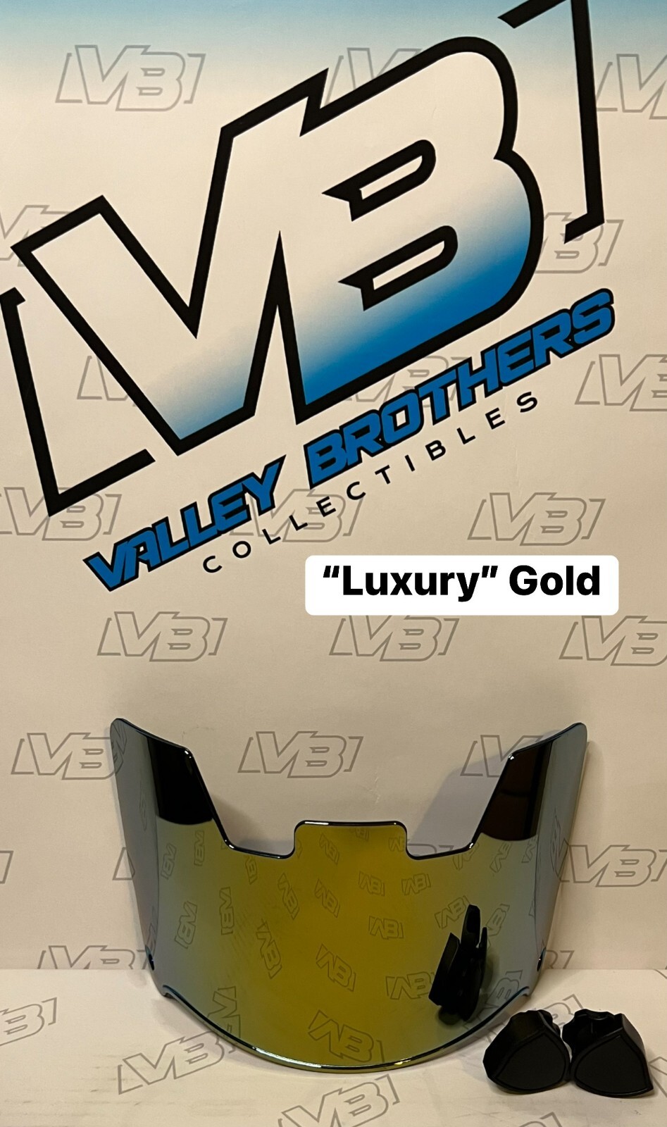 Full-Size Football Visor with Clips