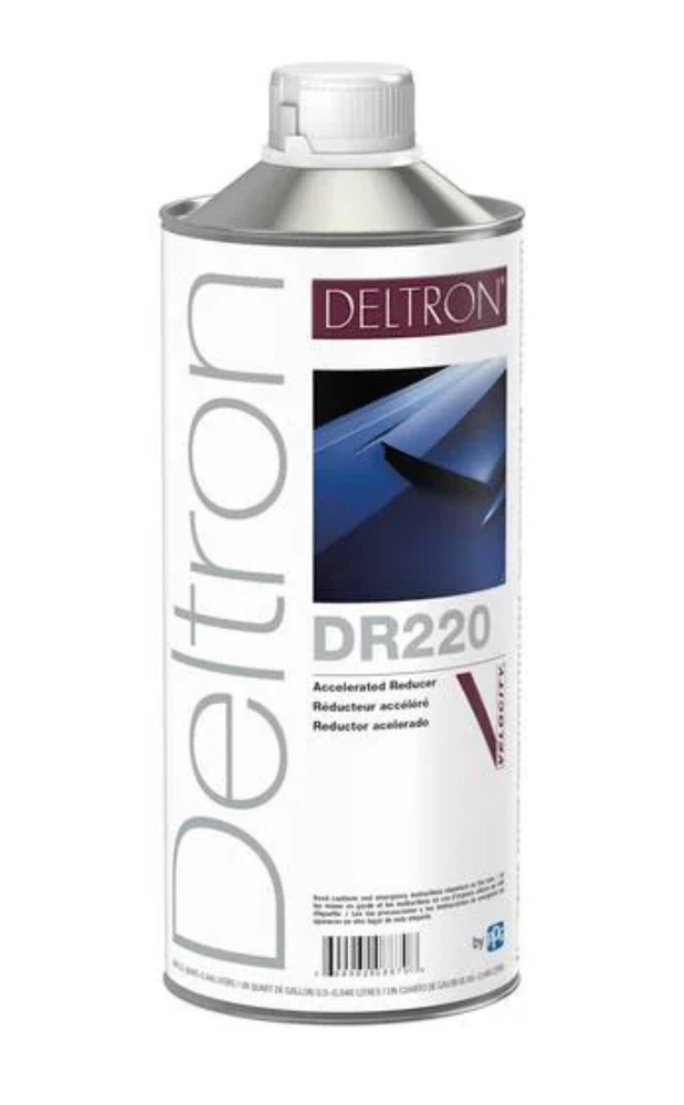 DR220 PPG Refinishing Deltron Mid Temp Accelerator Reducer Quart For DC2000