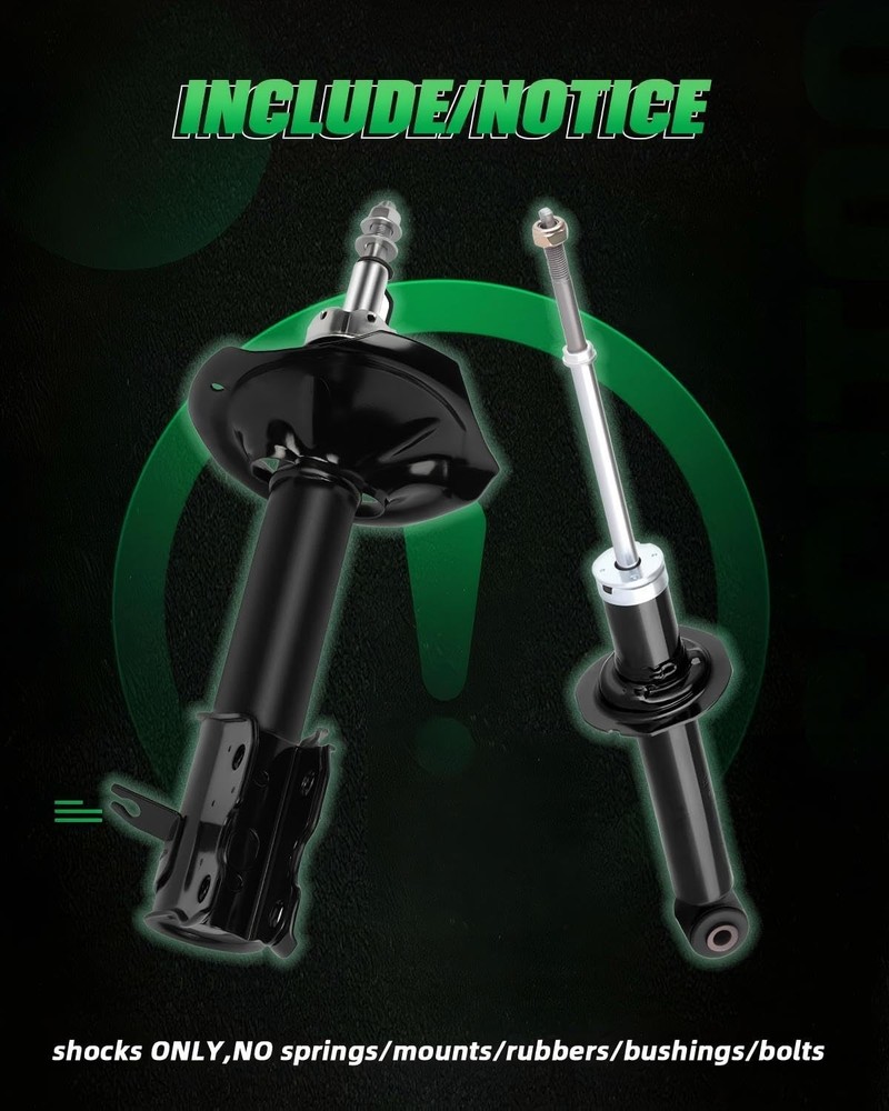 Full Set Shocks Struts for Sentra 2002-2006