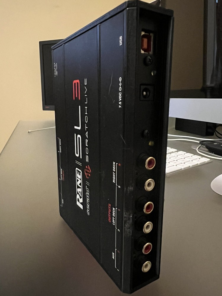 Used Rane SL3 Scratch Live Serato DJ interface DVS