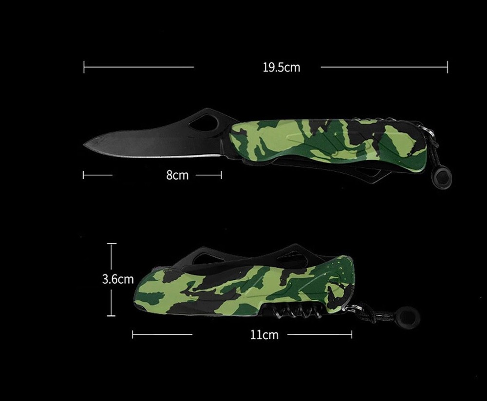 Folding Army Military Pocket Survival Bug Out Bush Knife Blade Multi Function
