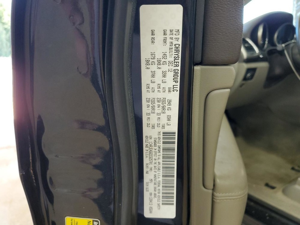 Driver Left Front Window Regulator Fits 11-24 DURANGO 4907112