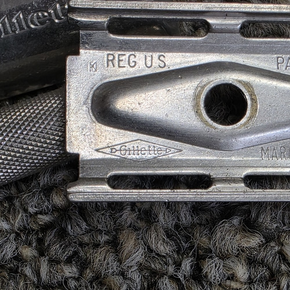 Vintage Gillette Razor Single Blade