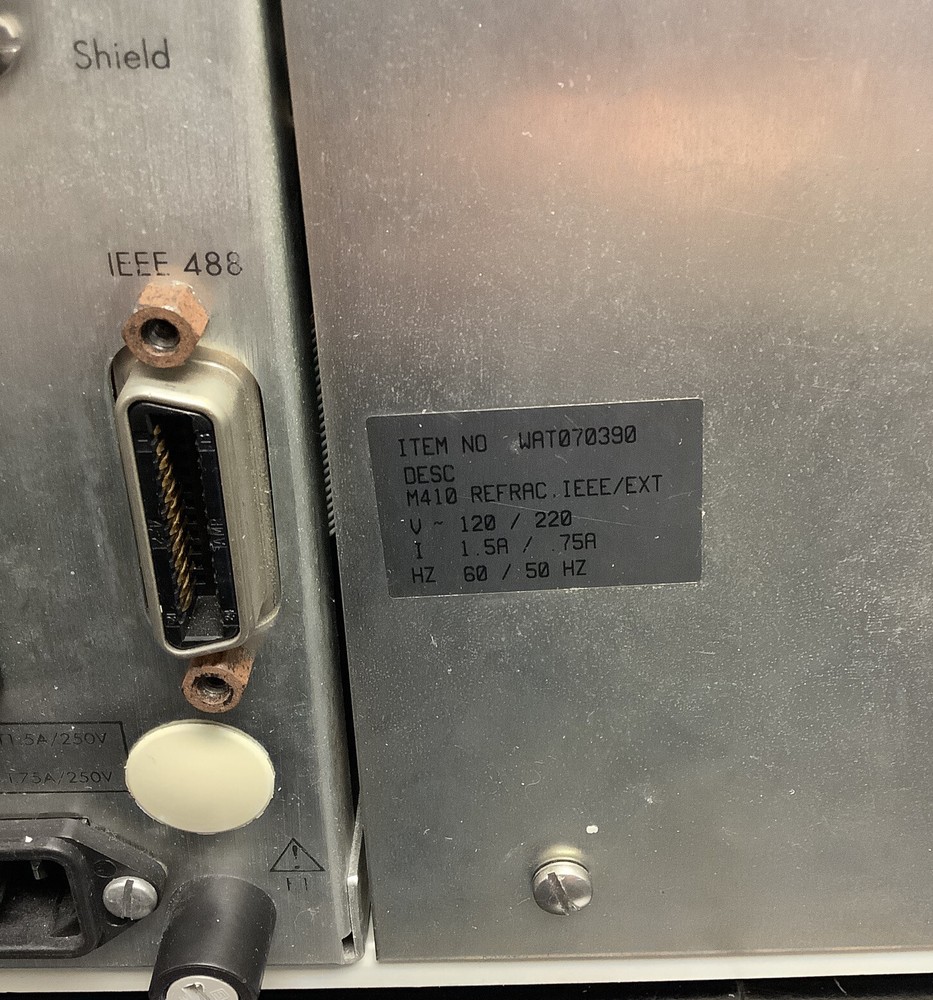 Waters 410 Differential Refractometer Model 410 | No Power Adapter