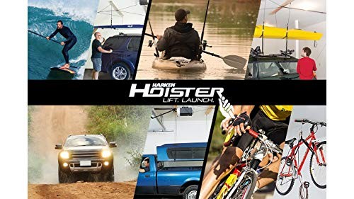 - Cargo Box Overhead Garage Storage Hoist, Self-Leveling, Safe Anti-Drop