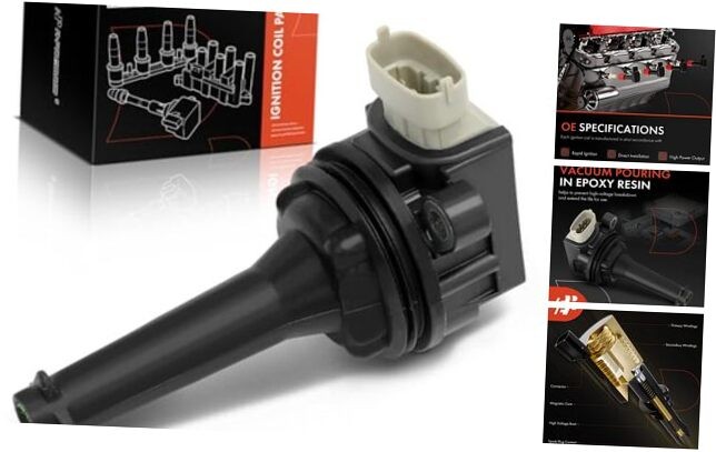 Engine Ignition Coil Pack Compatible with Volvo C30 2007-2013, C70 2006-2013,