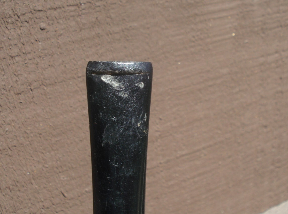 Vintage, used, MEDICO Imported Briar Smoking Pipe with leaf pattern