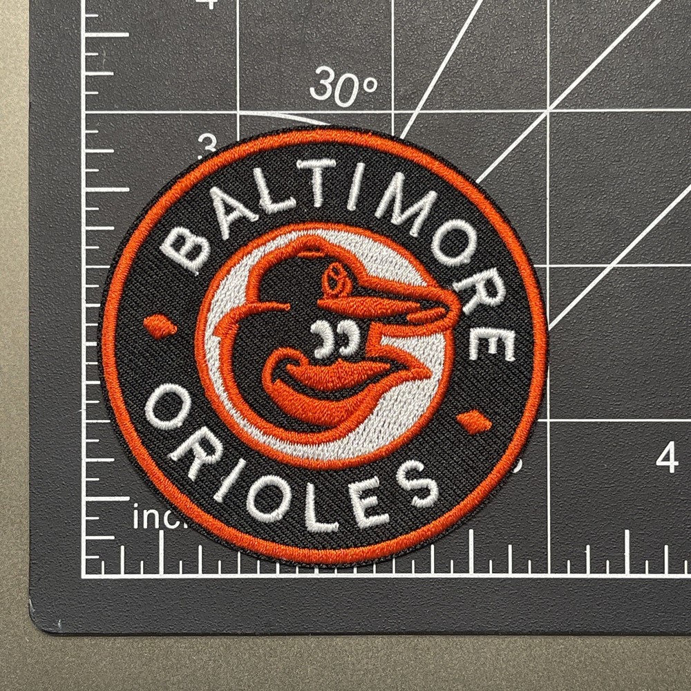 Baltimore Orioles Patch Embroidered Iron Baseball 3x3 Inch