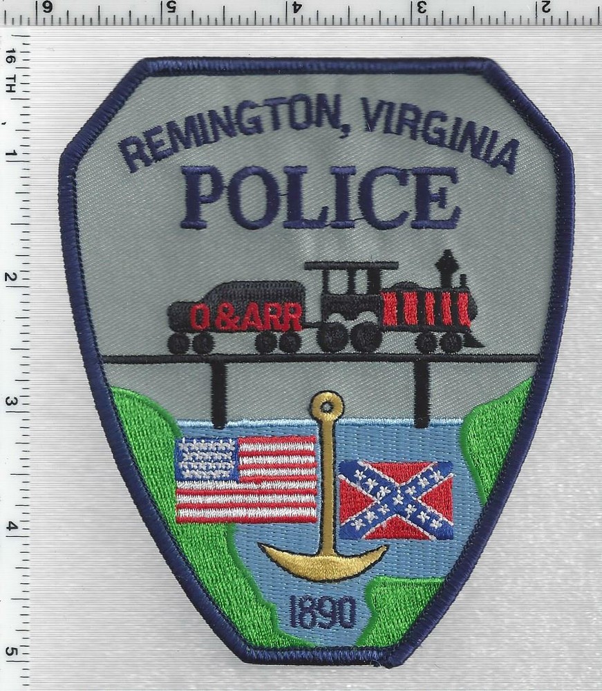 Remington Police (Virginia) 4th Issue Shoulder Patch