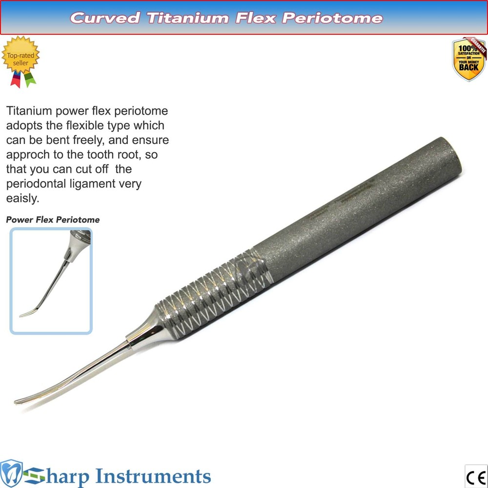 Power Flex Periotomes, Atraumatic Ligament Sharp Periotome Dental Extraction Kit
