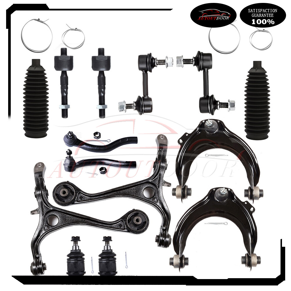 14Pieces Front Suspension Kit Control Arms Ball Joint For 2003-2007 Honda Accord