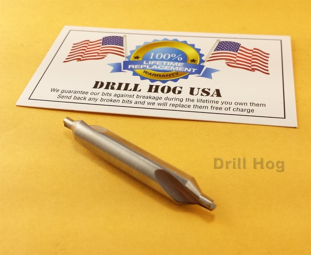 #4 Pilot Bit 1/8 Starter Bit 1/8 Countersink Bit Center Drill Drill Hog®