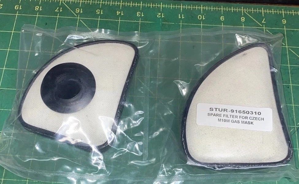 Gas Mask Filters 1-Set Stur - 91650310 Czech M10M