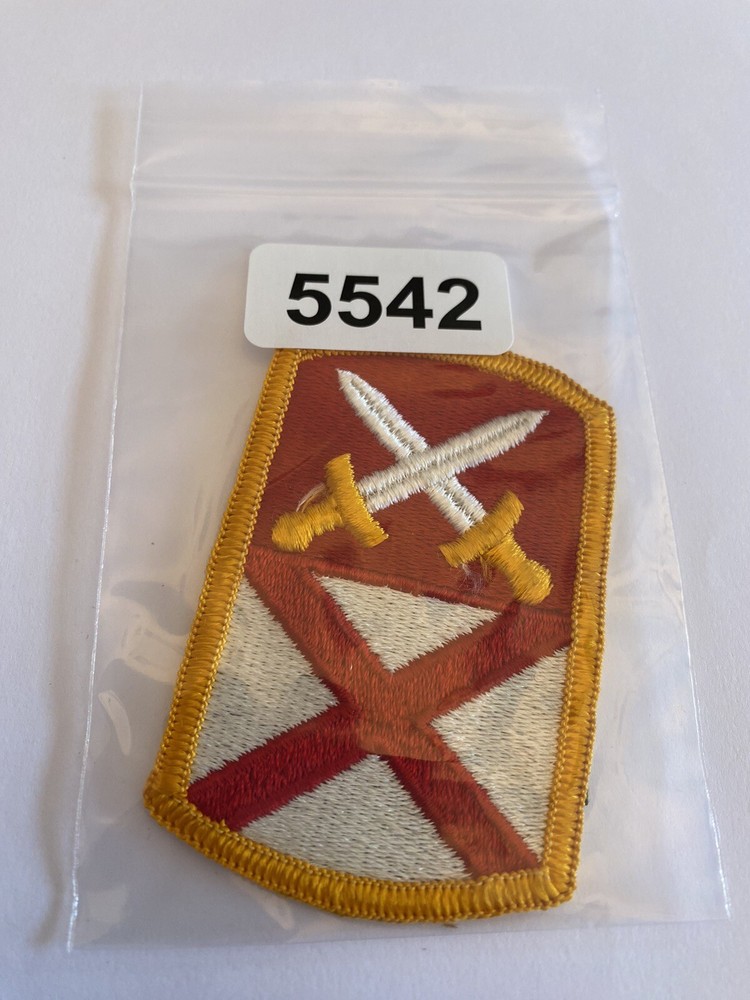 US Army 167th Support Command Patch Full Color Patch Sustainment INV5542