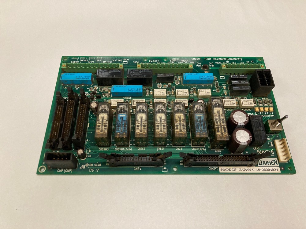 Nachi Daihen,OTC L8800F L8800F07,System Sequence Board