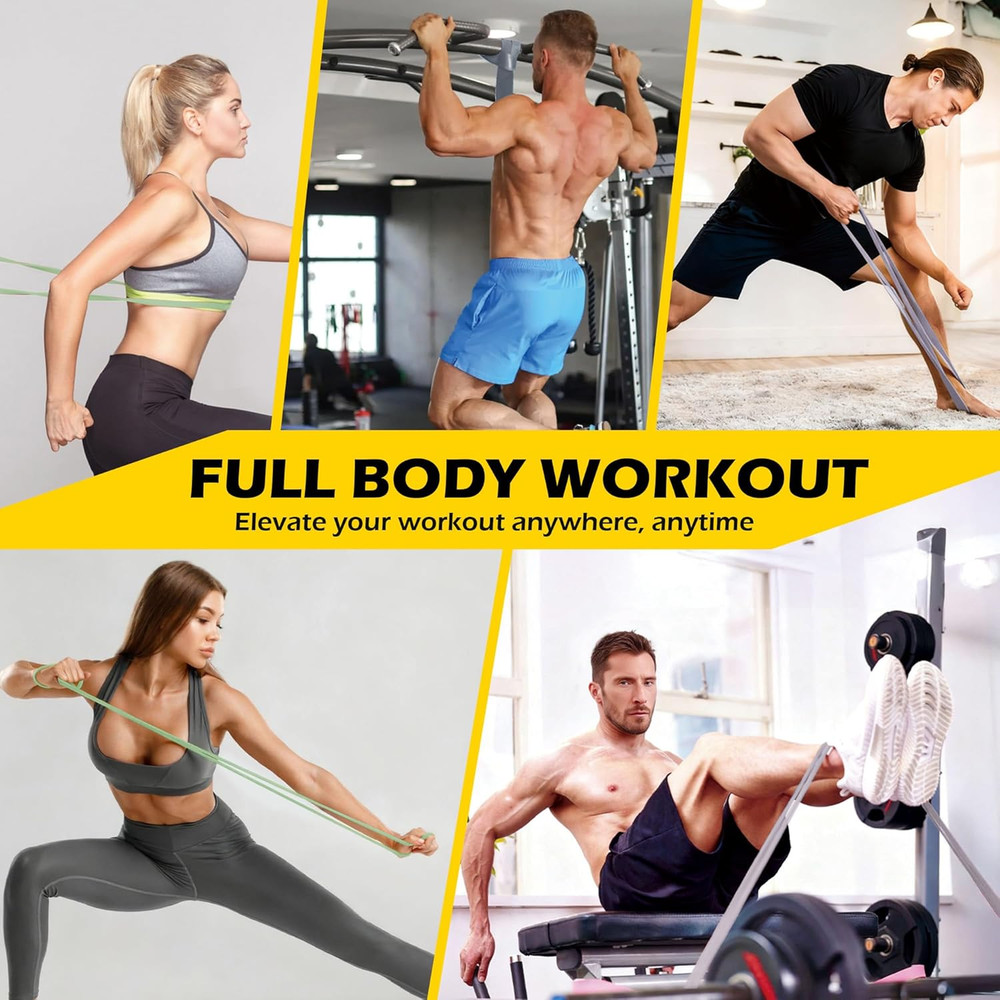 Pull up Bands, Resistance Bands Set for Pull-Up Assistance, Exercise Bands with