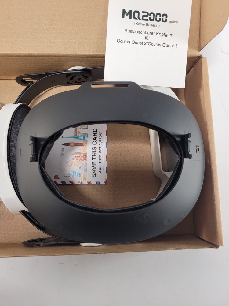 MQ2000 Series Oculus Quest 2/3 Replaceable Head Strap MQ2003S-UT-US