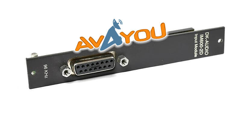 DK-Audio MSD600M-Input-2D/O2 IM600-2D Channel AES3 Input Module for MSD600