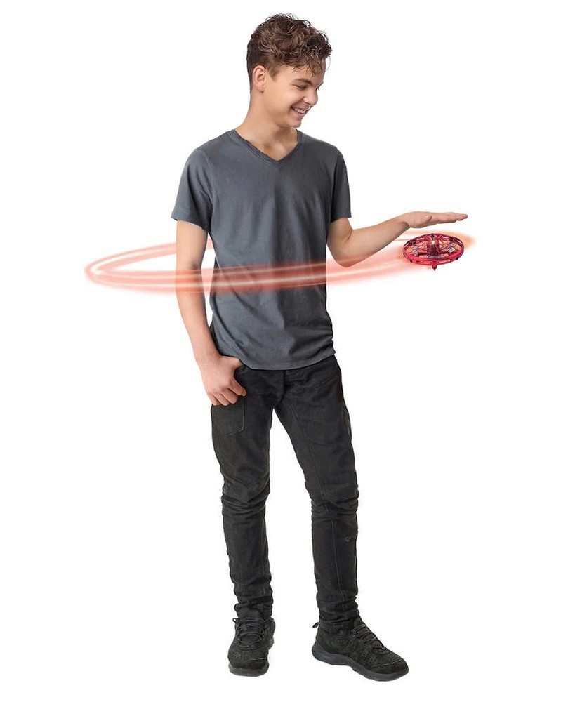 OPEN BOX The Original Hover Star 360 Degrees Motion Controller UFO Red