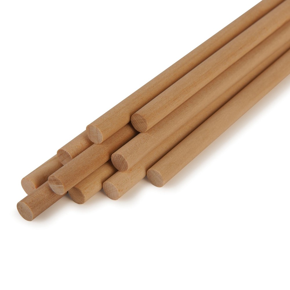 Handi Craft Dowel Pack 12" Length 1/4" diameter 10-piece