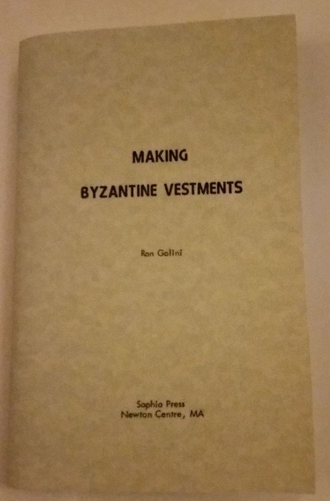 Making Byzantine Vestments
