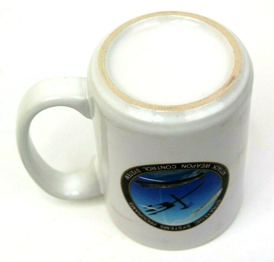 Military Coffee Mug Tomahawk Trident Attack Weapon Control System Logo SSP AWCS