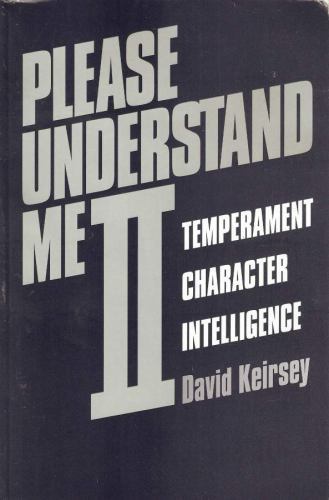 Please Understand Me II: Temperament, Character, Intelligence