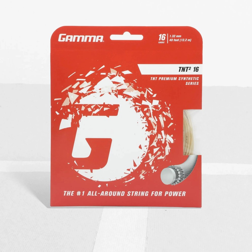 Gamma TNT2 Tennis String, Power, Control & Durability