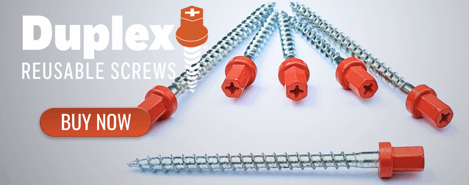 High Head Duplex Screws for Concrete Forms / Framing / Temporary Installations
