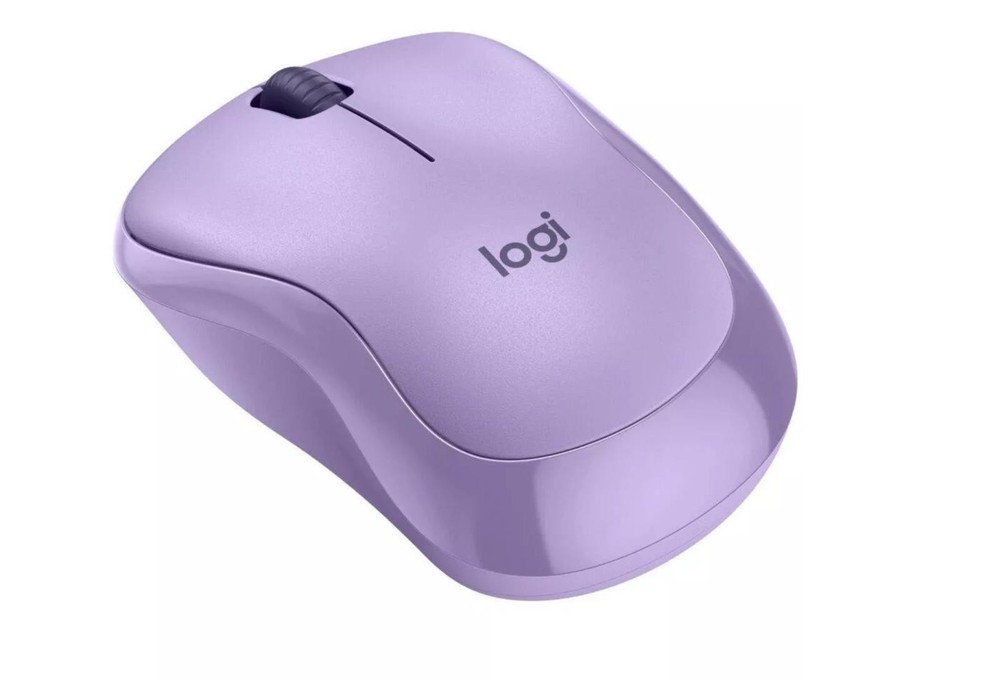 Logitech M240 Silent Bluetooth Compact Mouse for Mac PC - Lavender