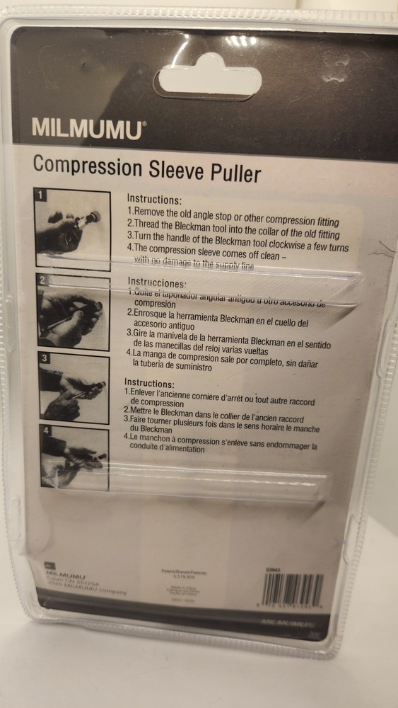 Superior Tool Bleckman Compression Sleeve Puller - 1/2" (03943)