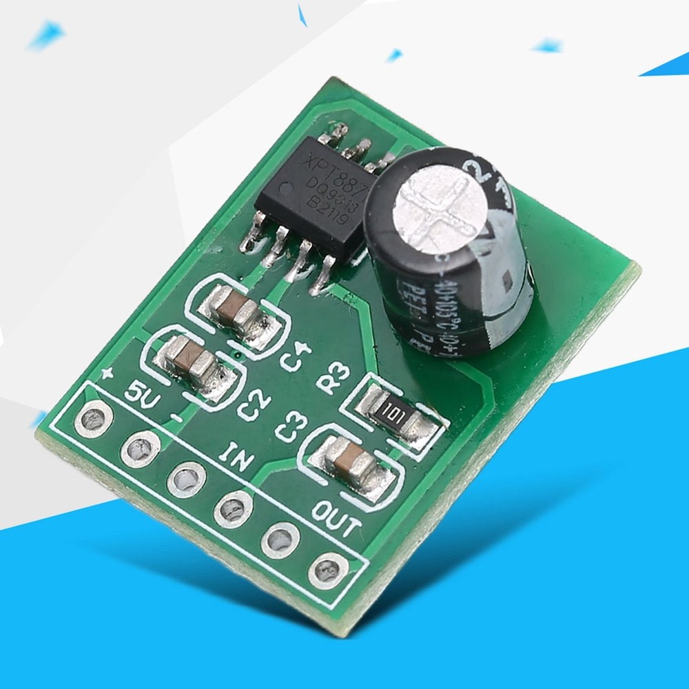Audio Amplifier Board Mini Mono Amp Module Low Noise Accessory 5V for Speaker