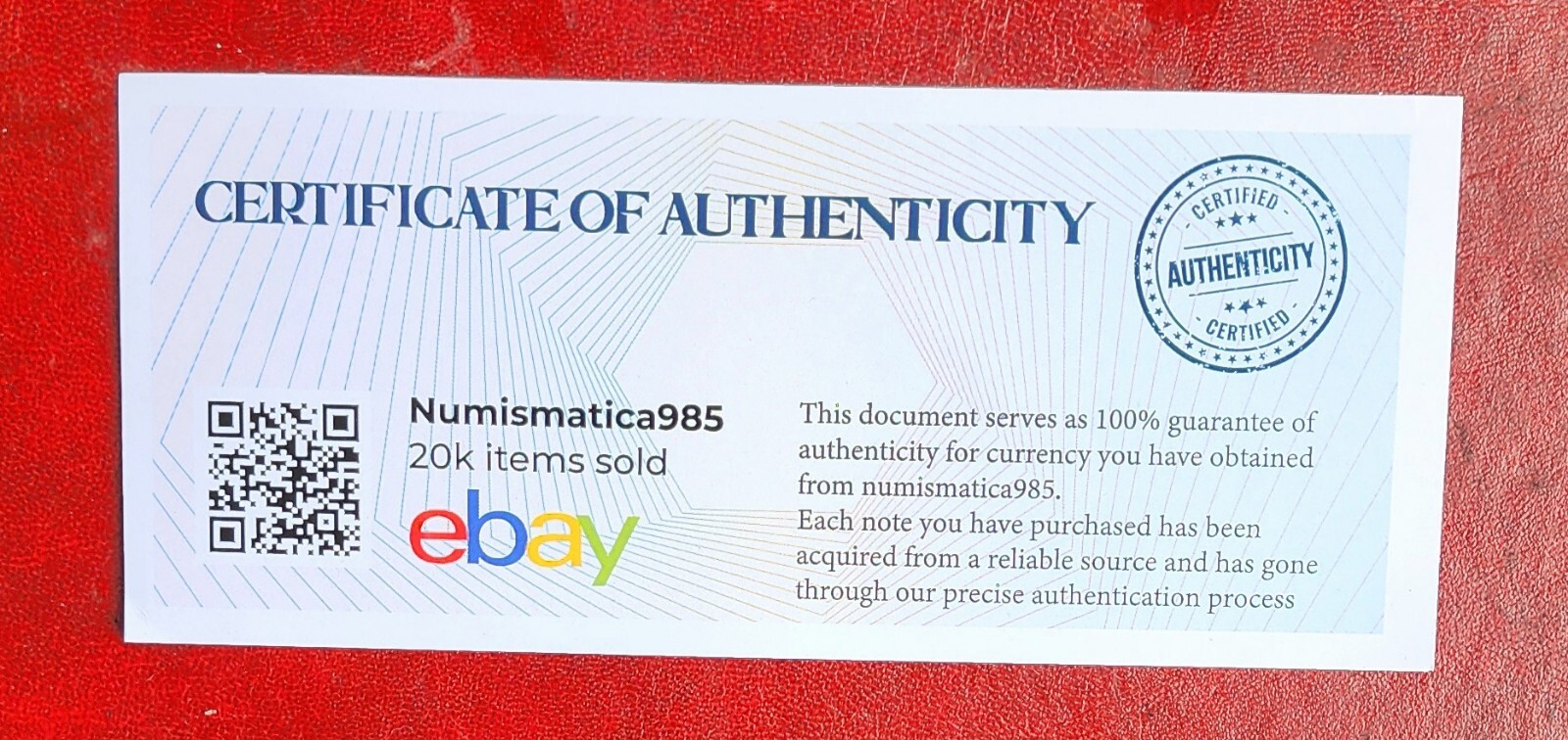 Venezuela 1 Million Bolivares 100 Banknotes year 2020 CIRCULATED COA