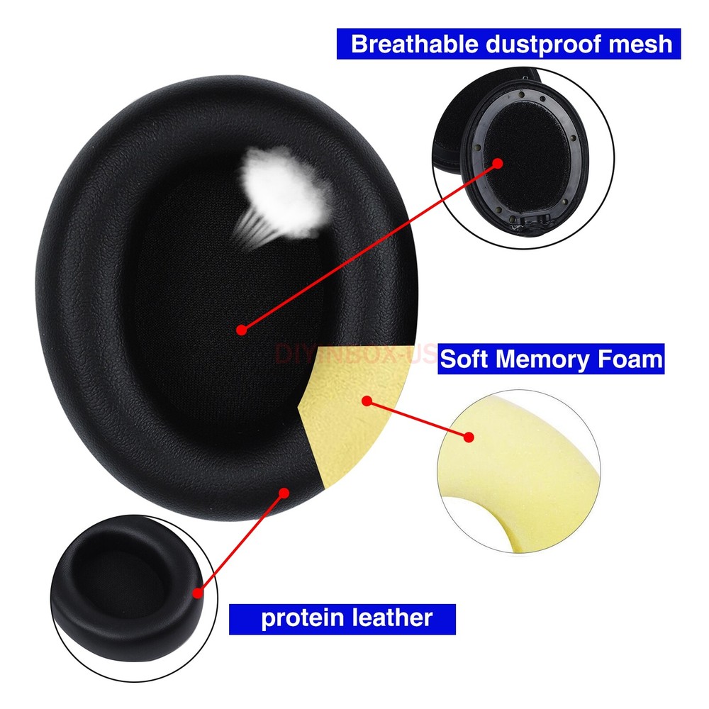 1pair Ear Pads Replacement Earpad Cushion For Beats Studio PRO Headsets