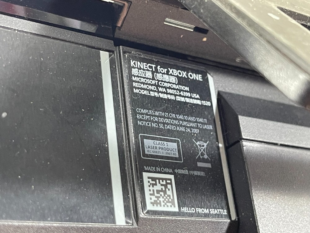 Original Microsoft Xbox One KINECT Connect Sensor Bar Camera (Model 1520) Works